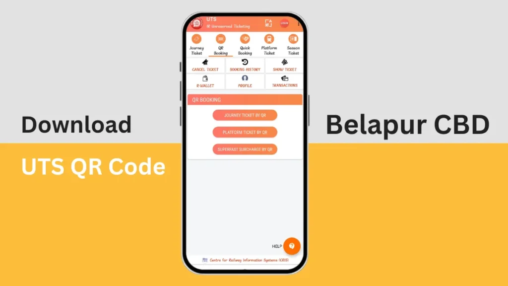 Belapur CBD UTS QR Code Poster