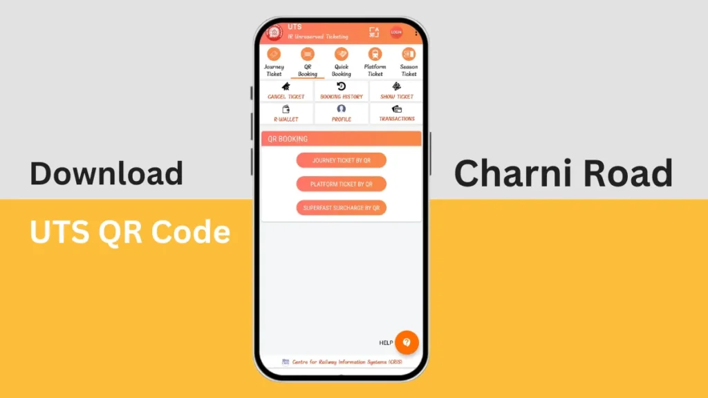 Charni Road UTS QR Code Poster