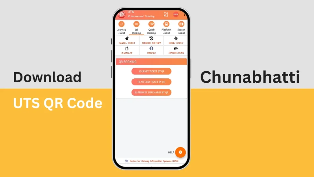 Chunabhatti UTS QR Code Poster