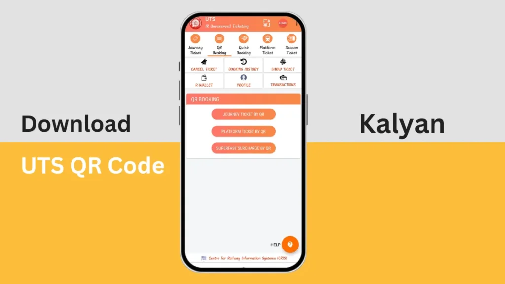 Kalyan UTS QR Code Poster