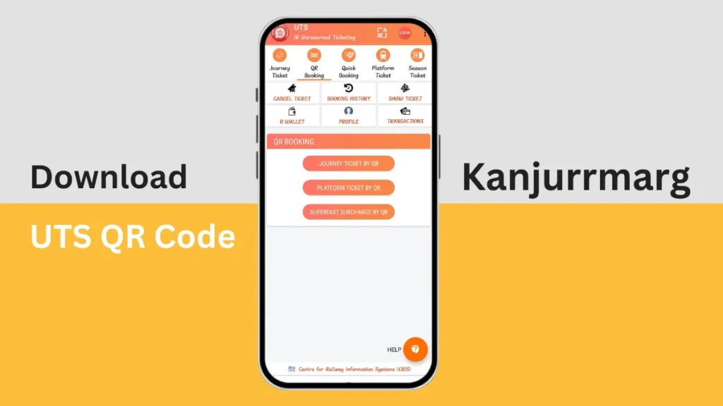 Kanjurmarg UTS QR Code Poster