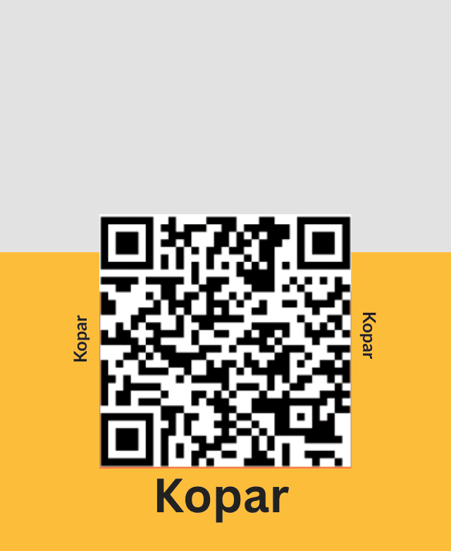 Kopar UTS QR Code Scanner